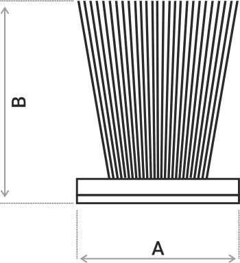 Pile Weather Strip Diagram